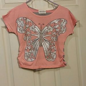 Girl's 10/12 Crop Top